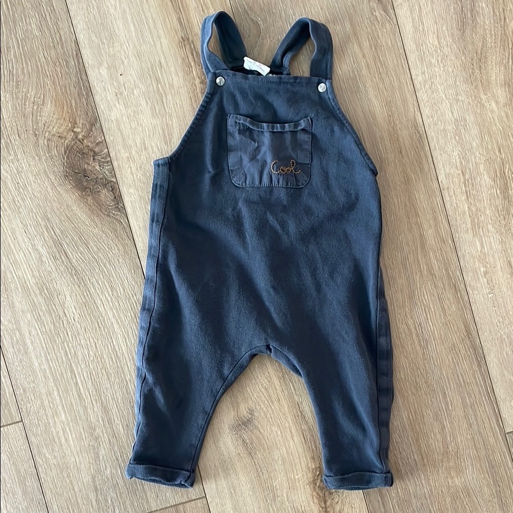 Zara baby boy Navy Overalls